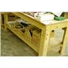 Image 1 : 3' X 8' Work Bench With Contents Below