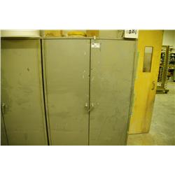 6' Paint Cabinet With Contents