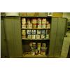 Image 2 : 6' Paint Cabinet With Contents