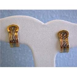 Cartier 18k Gold Earrings