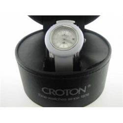 Womens Croton Rubber Date Watch