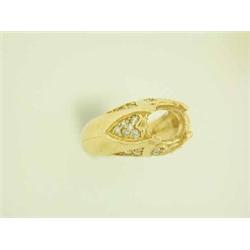 14 Yellow Gold Ring (Semi-mount)