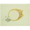 Image 3 : 14 Yellow Gold Ring (Semi-mount)