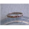 Image 1 : Eternity Ring with Diamonds and Sapphire