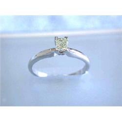 14k White Gold Diamond Ring (0.28 ct)