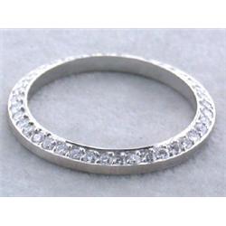 18k Diamond Bezel for Ladies' DATED Rolex (0.75 ct)