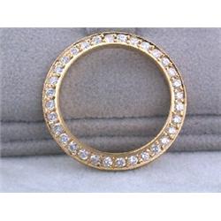 18k Diamond Bezel for Ladies' DATED Rolex (1.0 ct)