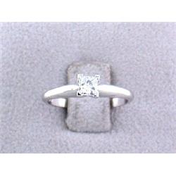 14k White Gold Diamond Ring (0.39 ct)