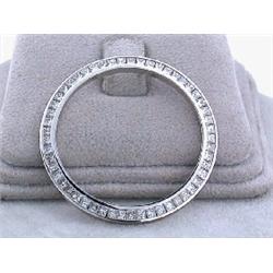 18k Gold Diamond Bezel for Men's DATED Rolex (2.60 cts)