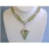 Image 2 : Silver and Aventurine Necklace
