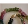 Image 4 : Three Strands Tourmaline Necklace with 14ky Clasp