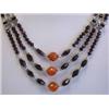 Image 1 : Garnet, Ruby, Carnelian & Citrine NECKLACE