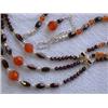 Image 4 : Garnet, Ruby, Carnelian & Citrine NECKLACE