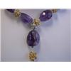 Image 1 : Amethyst and Citrine Necklace