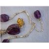 Image 4 : Amethyst and Citrine Necklace