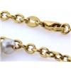 Image 5 : 14k Gold Bracelet with Pearls