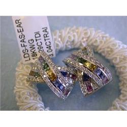 18k Ladies' Fashion Earrings