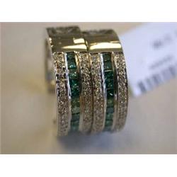 18k White Gold Diamond Earrings