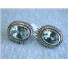 Image 2 : Silver Earrings with Topaz