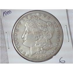 1900 MORGAN SILVER DOLLAR