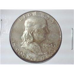1963-D FRANKLIN HALF DOLLAR