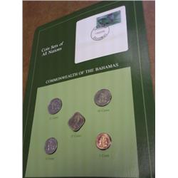 BAHAMAS COIN & STAMP SET (UNC)