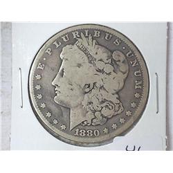 1880-S MORGAN SILVER DOLLAR