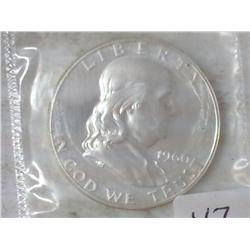 1960 FRANKLIN HALF DOLLAR PROOF
