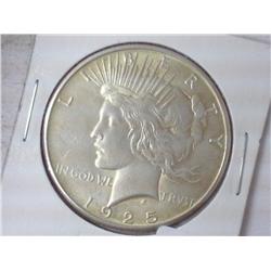 1925 PEACE SILVER DOLLAR