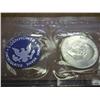 Image 1 : 1972-S IKE SILVER DOLLAR (UNC) (BLUE PACK)