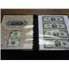 Image 1 : UNCUT SHEET OF 4-2003-A US $2 FRN'S