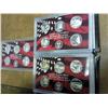 Image 1 : 2005, 06 & 08 US 50 STATE QUARTERS SILVER PF SETS