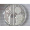 Image 1 : 1985 MEXICO 100 PESOS SILVER PROOF COIN