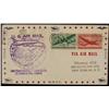 Image 1 : First Flight Air Mail Cover San Francisco- India 1947