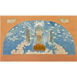 Preparation Work for "Heavenly Jerusalem" by Jean David