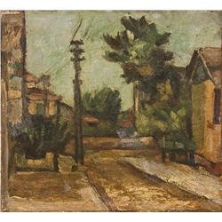 Street in Tel Aviv by Zvi Shor