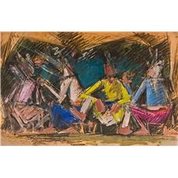 Figures by Arieh Lubin