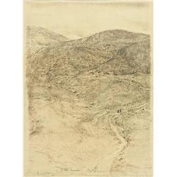 Hills of Jerusalem by Anna Ticho