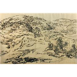 Hills of Jerusalem by Leopold Krakauer