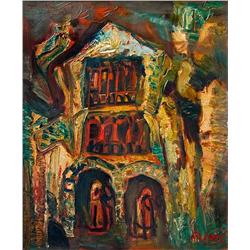 Figures in Safed by Yizhak Frenkel