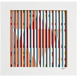 Star of Love - Multigraph by Yaacov Agam