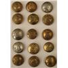 Image 4 : 66 British Military Buttons Vintage Collection England