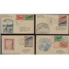 Image 3 : 25 First Flight International Air Mail Covers 1946-47