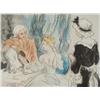 Image 2 : Louis Icart Erotic Nude Print  Maid Service  from Suite