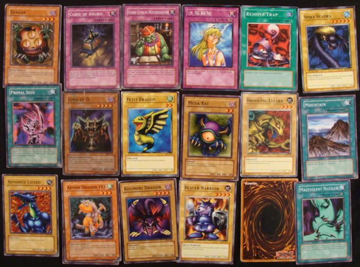 340+ Konami Yui-Gi-Oh! Trading Cards