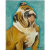 Image 1 : Duerrstein Original Dog Painting English Bulldog