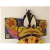 Image 2 : Zeno Daffy Duck Original Roulette Spin Wheel Painting