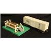 Image 2 : Lionel Vintage Train #3472 Milk Car w/Platform in Box