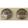 Image 1 : 2 Old Employee Badges General Binding, Natl Aluminum