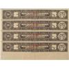 Image 2 : 17 Colombia Plate Block Specimen Tax Stamps 20 Centavos